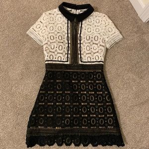Self portrait Felicia dress NWOT. Never wear